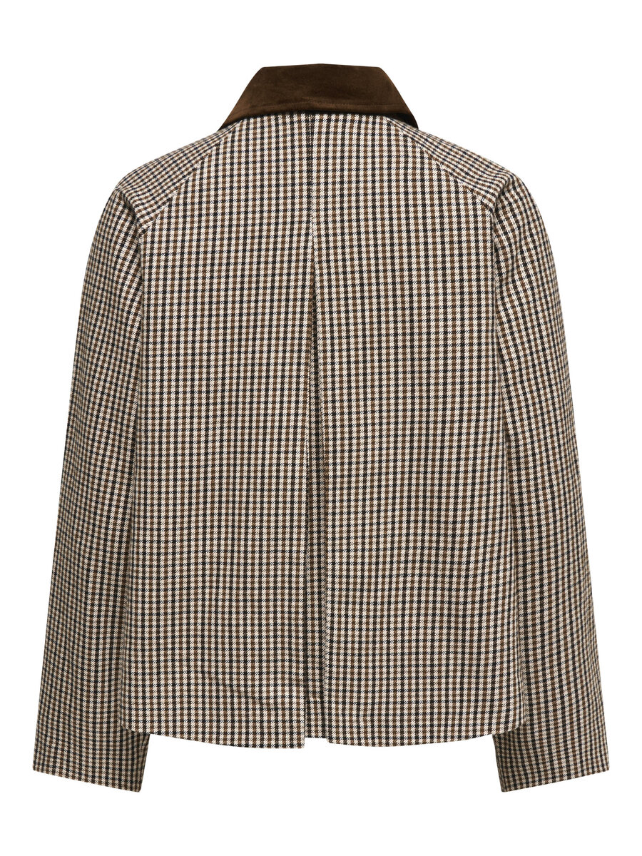 Gilet van het merk Only in het Bruin