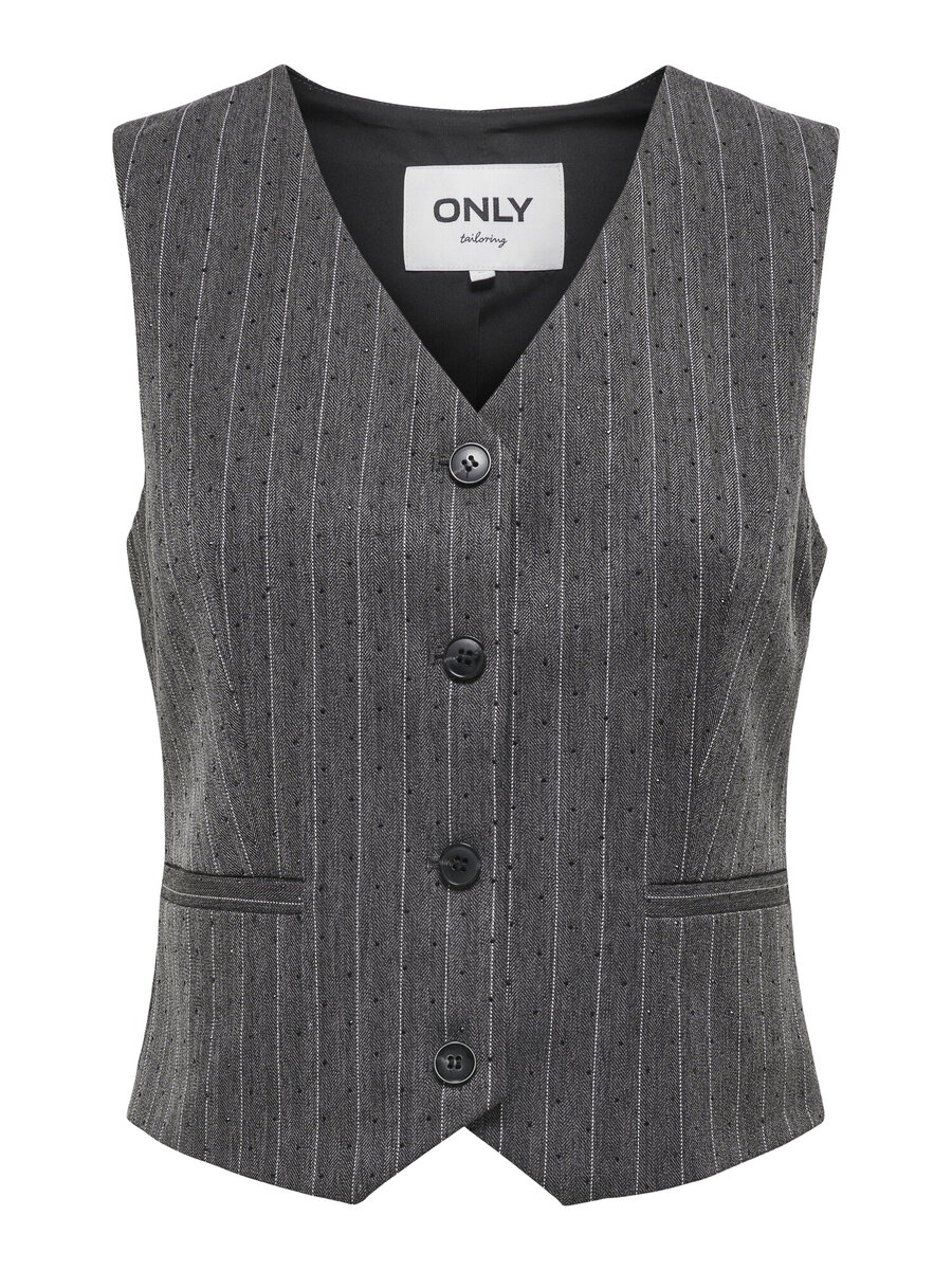 Gilet van het merk Only in het Grijs Gilet van het merk Only in het Grijs