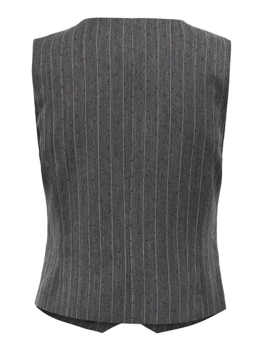 Gilet van het merk Only in het Grijs