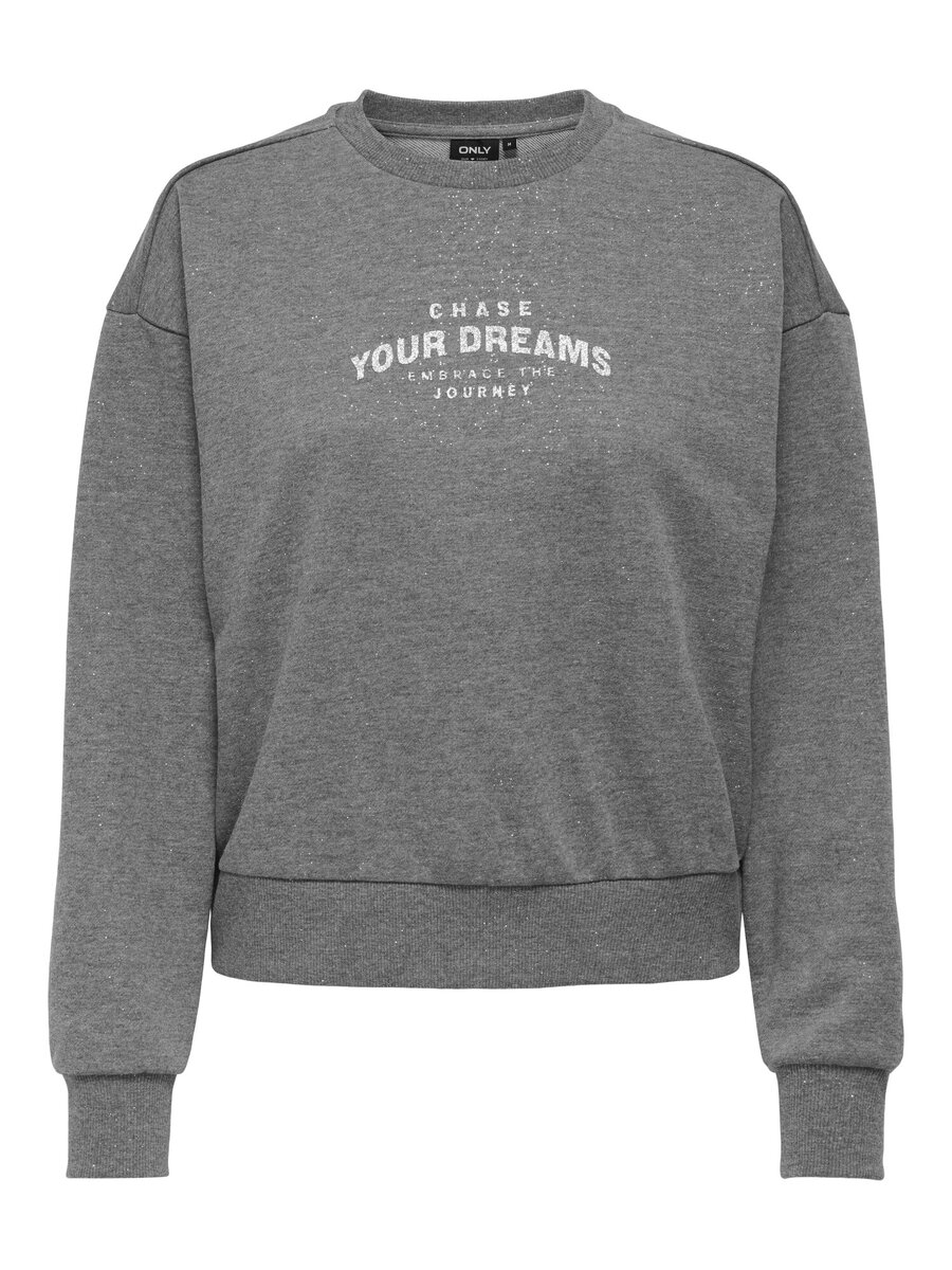 Sweater van het merk Only in het Grijs