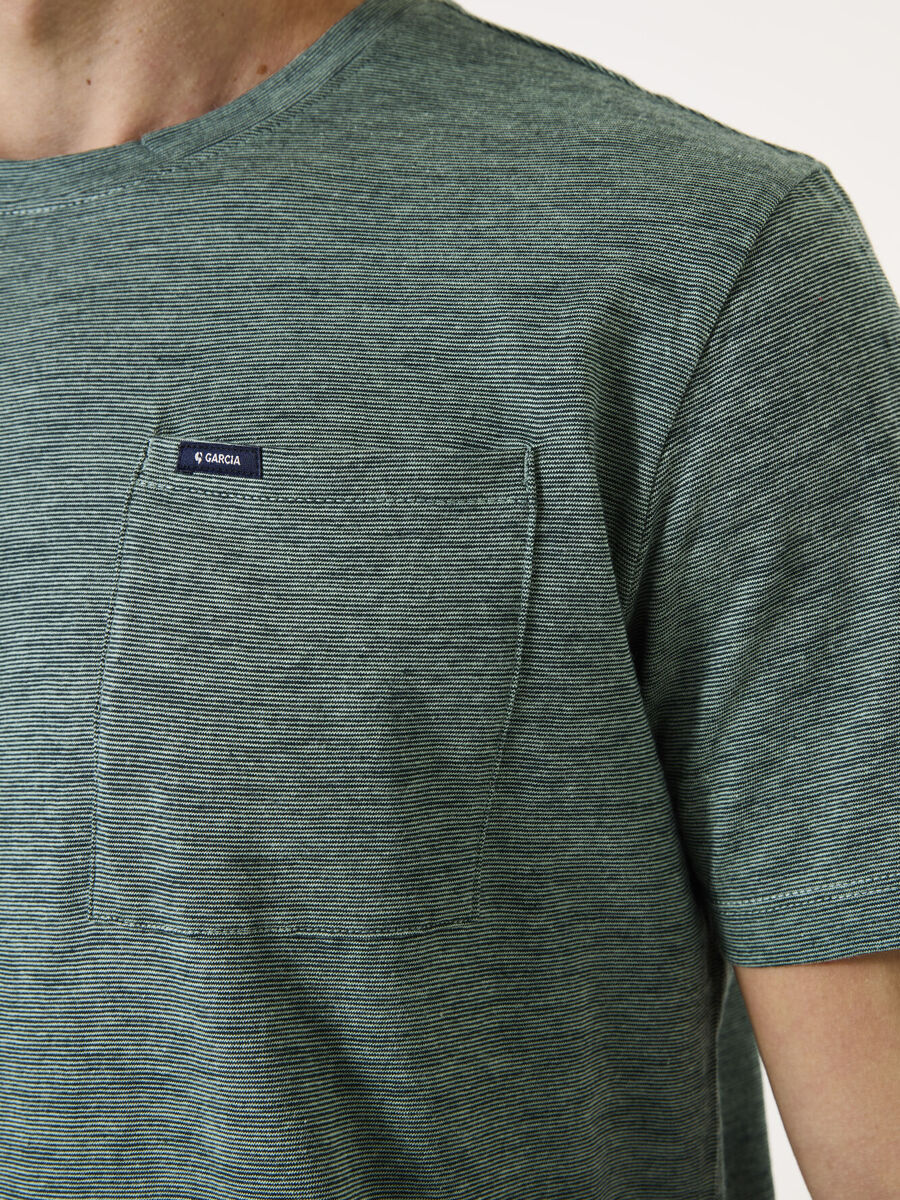 T-shirt van het merk Garcia in het Groen