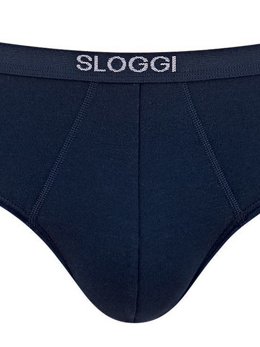 Slip van het merk Sloggi in het Marine