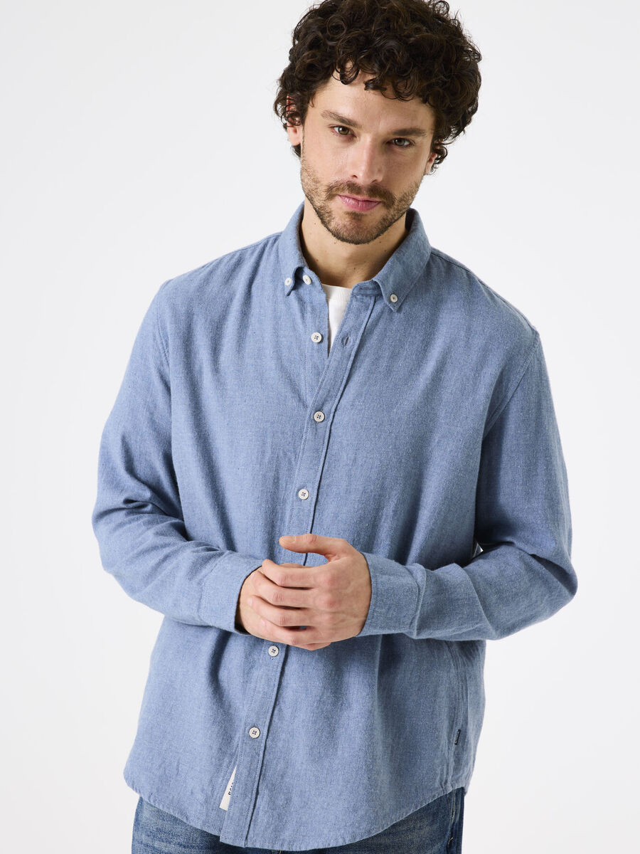 Hemd van het merk Garcia in het Blauw