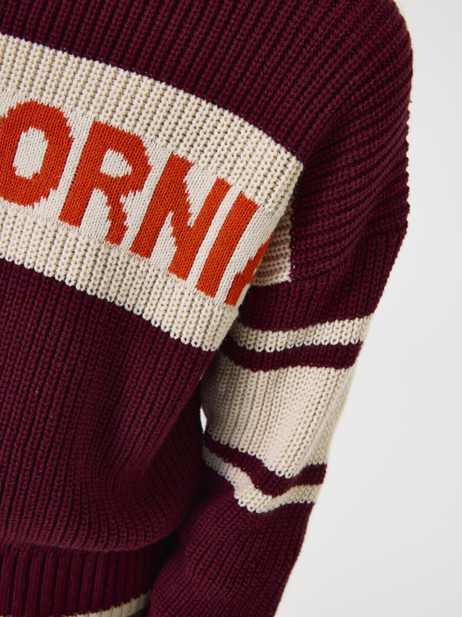 Pull van het merk Garcia in het Rood