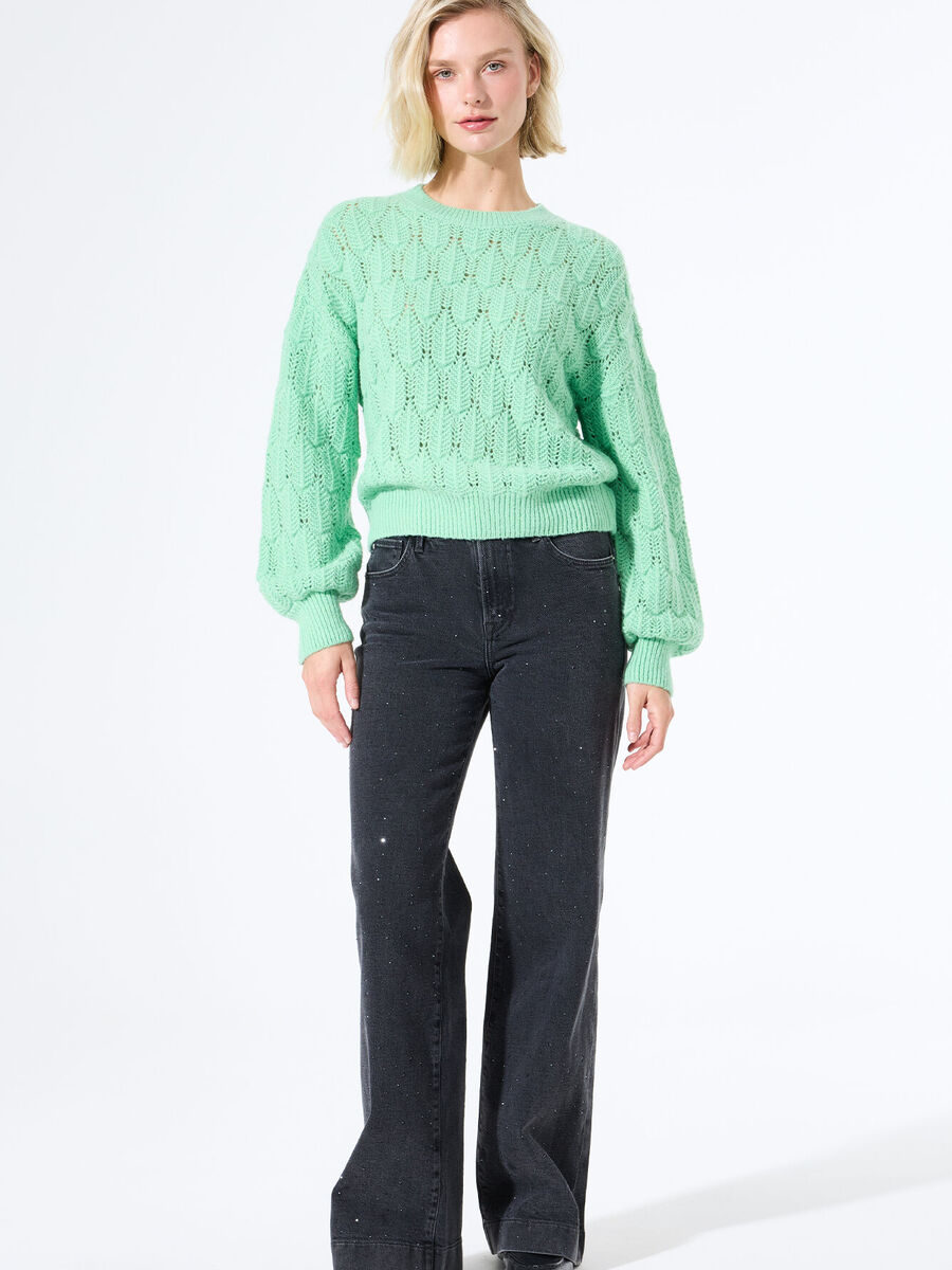 Pull van het merk Garcia in het Groen