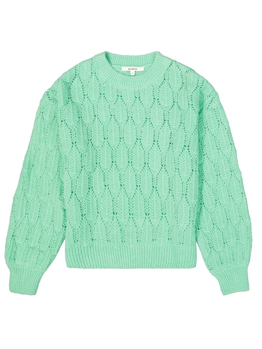 Pull van het merk Garcia in het Groen