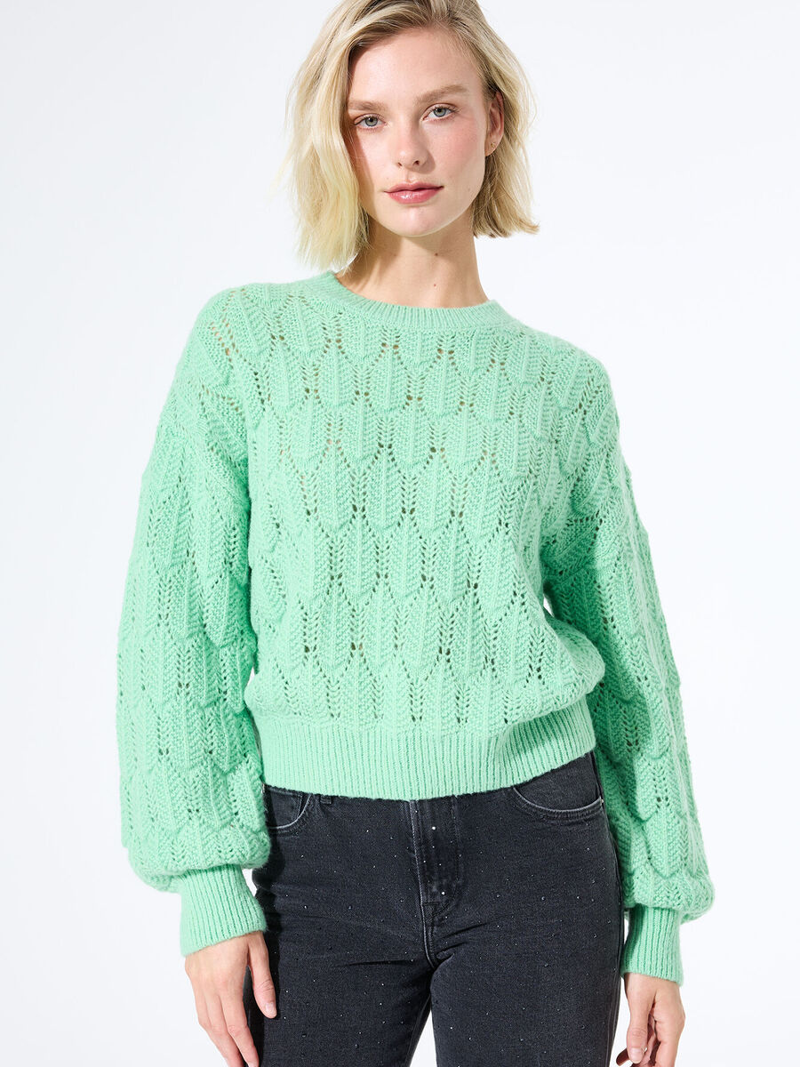 Pull van het merk Garcia in het Groen