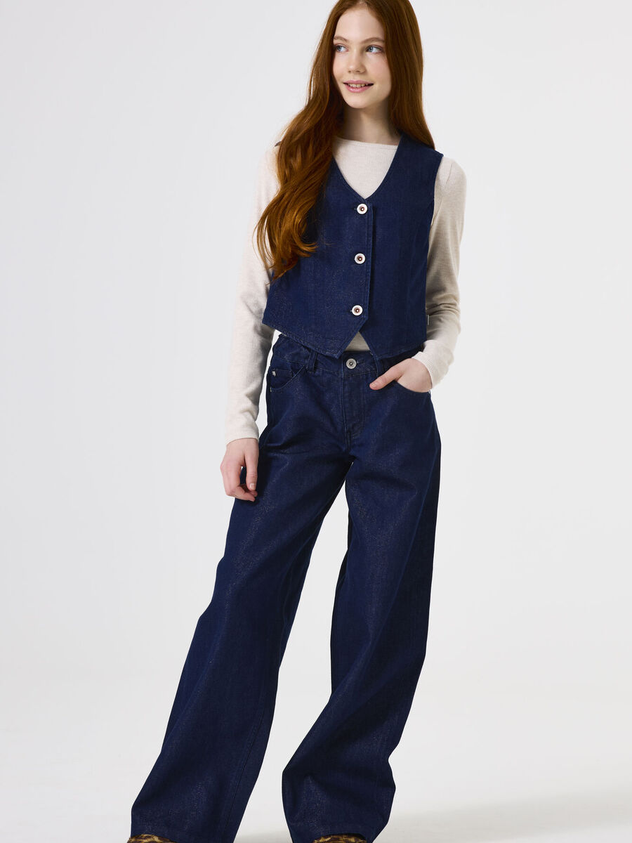 Gilet van het merk Garcia in het Blauw