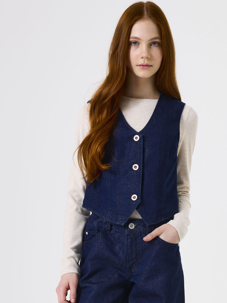 Gilet van het merk Garcia in het Blauw