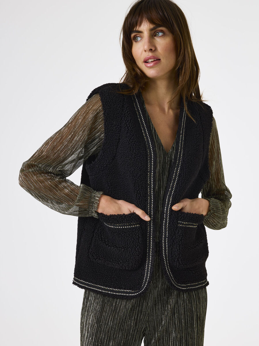 Gilet van het merk Garcia in het Zwart