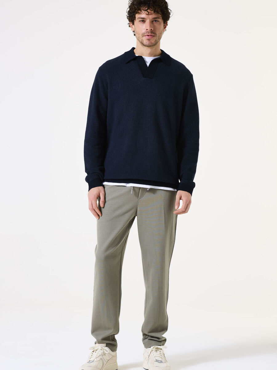 Polo van het merk Garcia in het Blauw