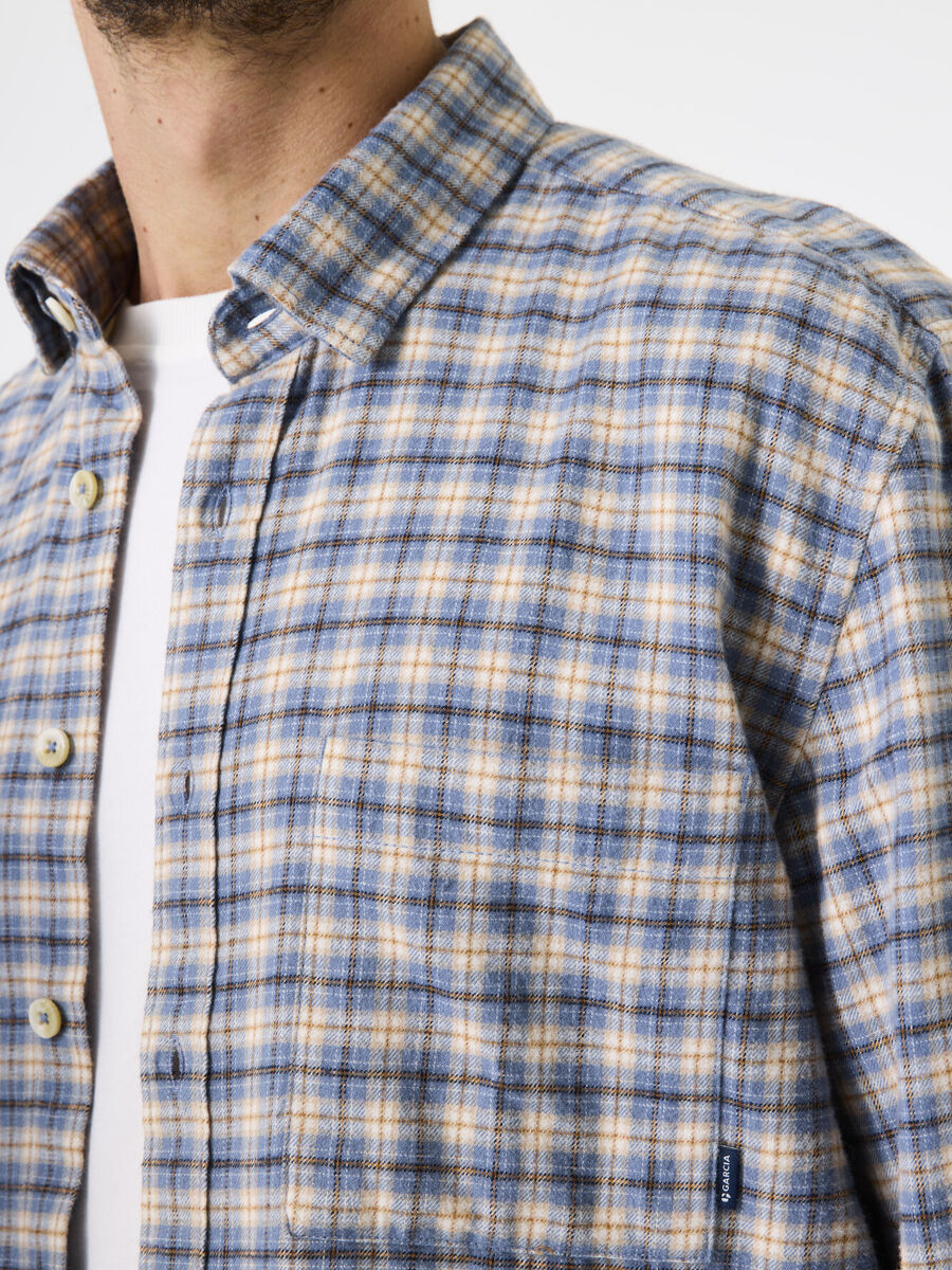 Hemd van het merk Garcia in het Blauw