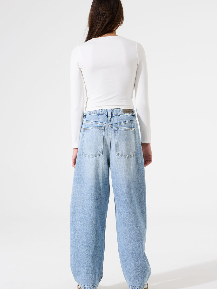 T-shirt van het merk Garcia in het Ecru