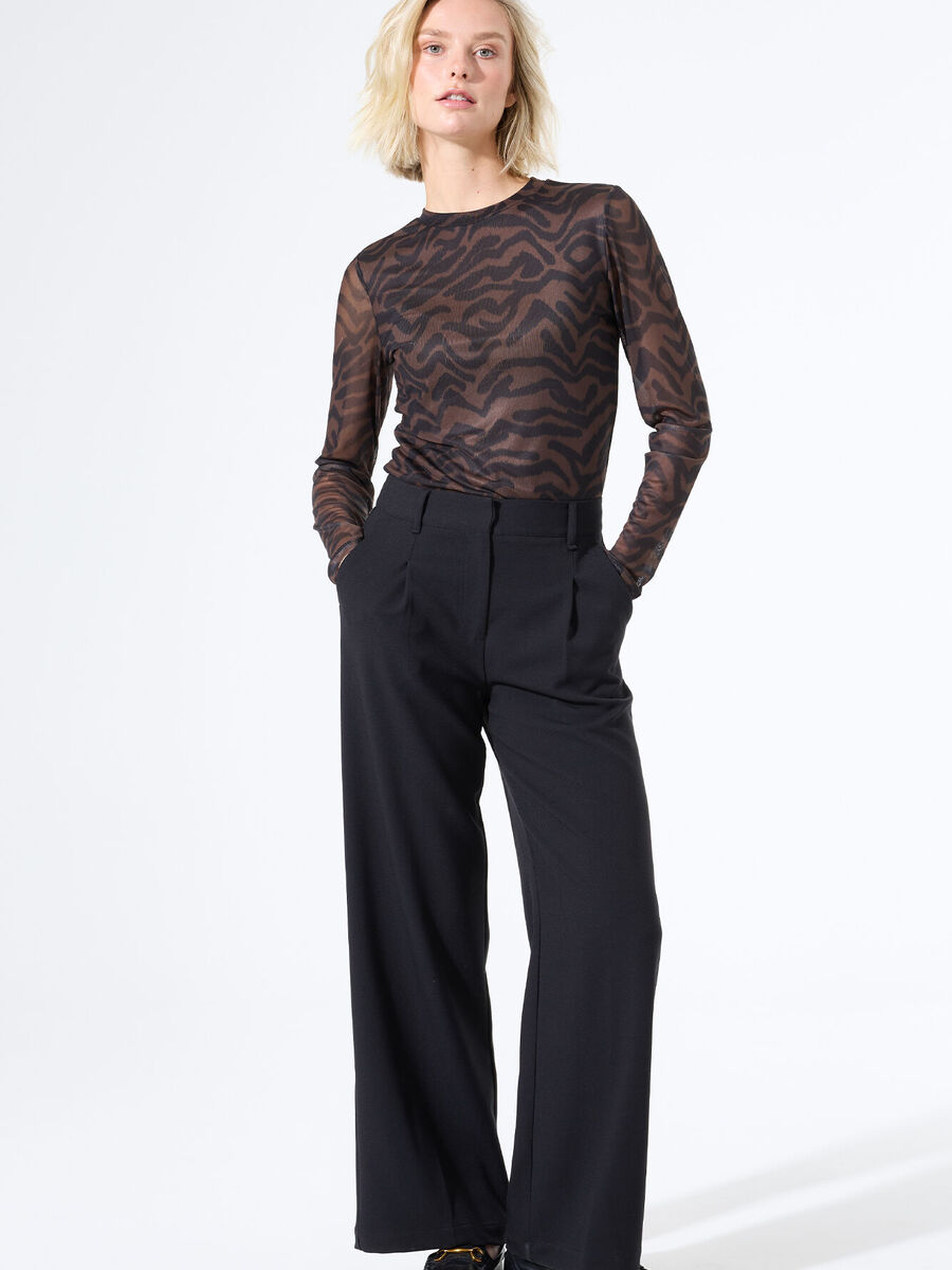 T-shirt van het merk Garcia in het Zwart