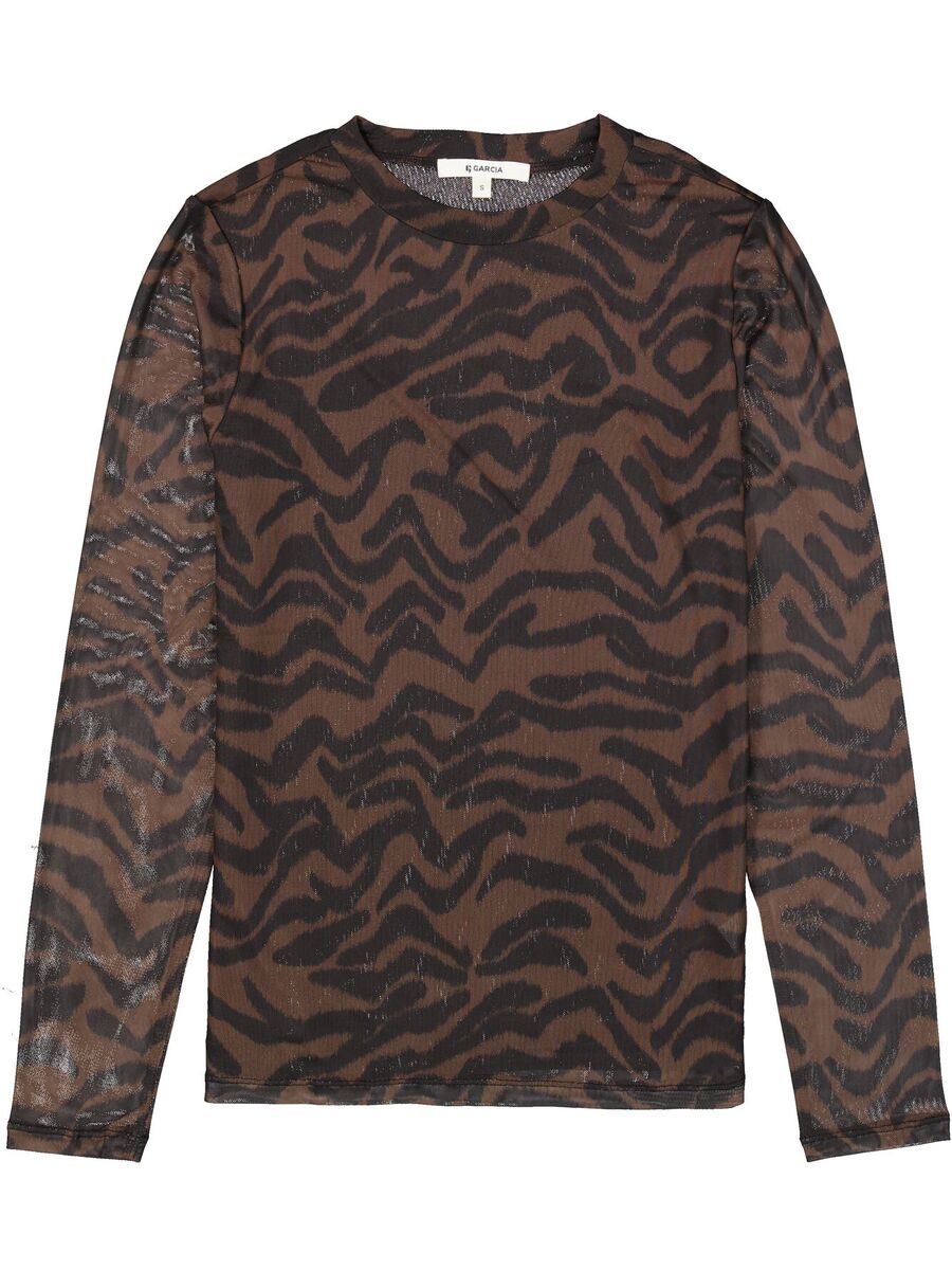 T-shirt van het merk Garcia in het Zwart