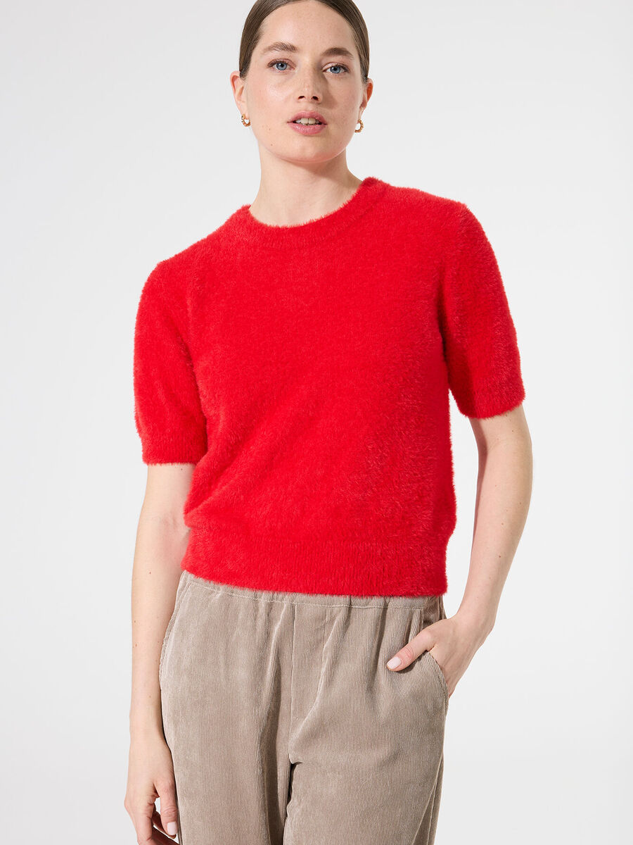 Pull van het merk Garcia in het Rood