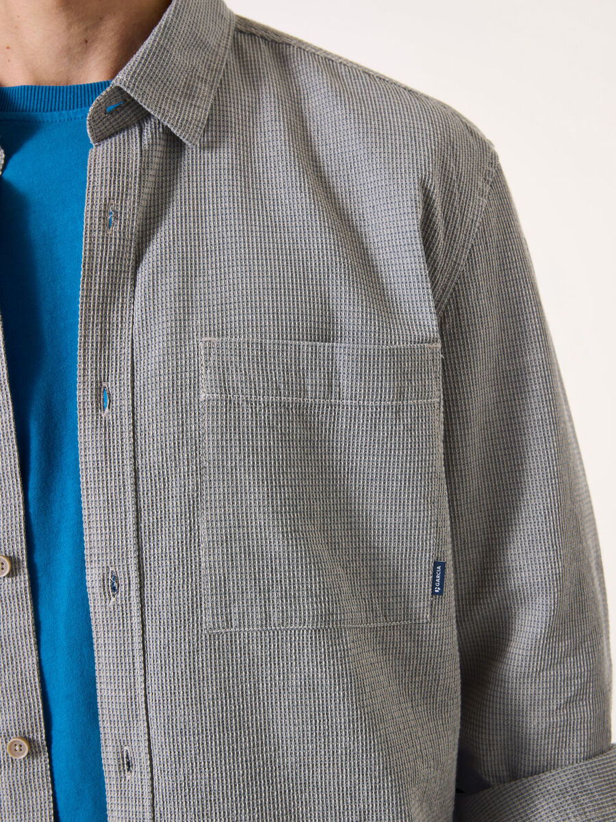 Hemd van het merk Garcia in het Beige