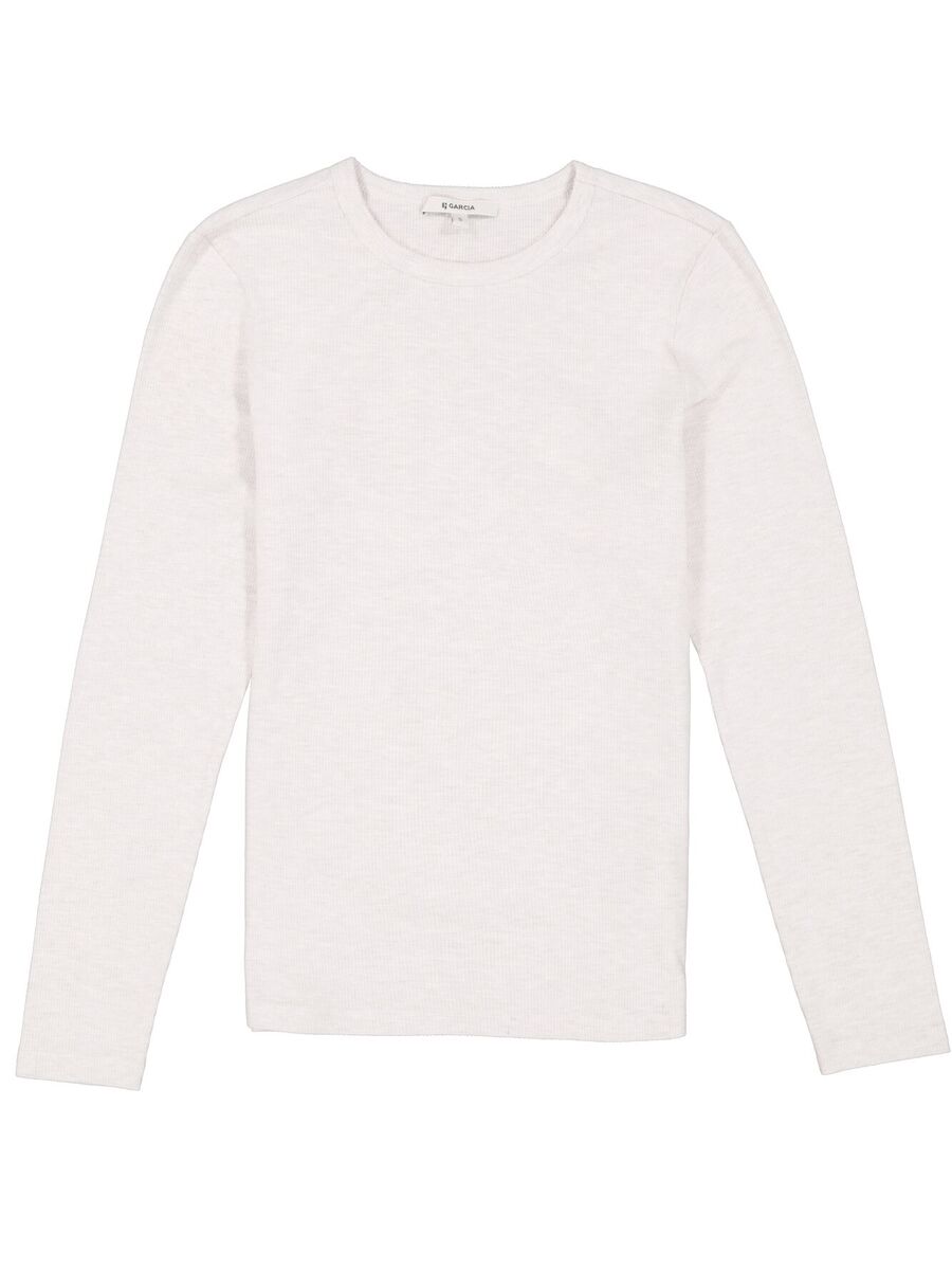 T-shirt van het merk Garcia in het Ecru