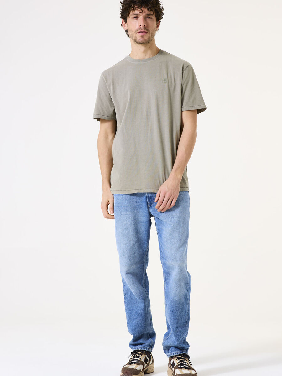 T-shirt van het merk Garcia in het Beige