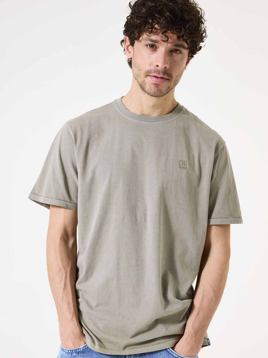T-shirt van het merk Garcia in het Beige