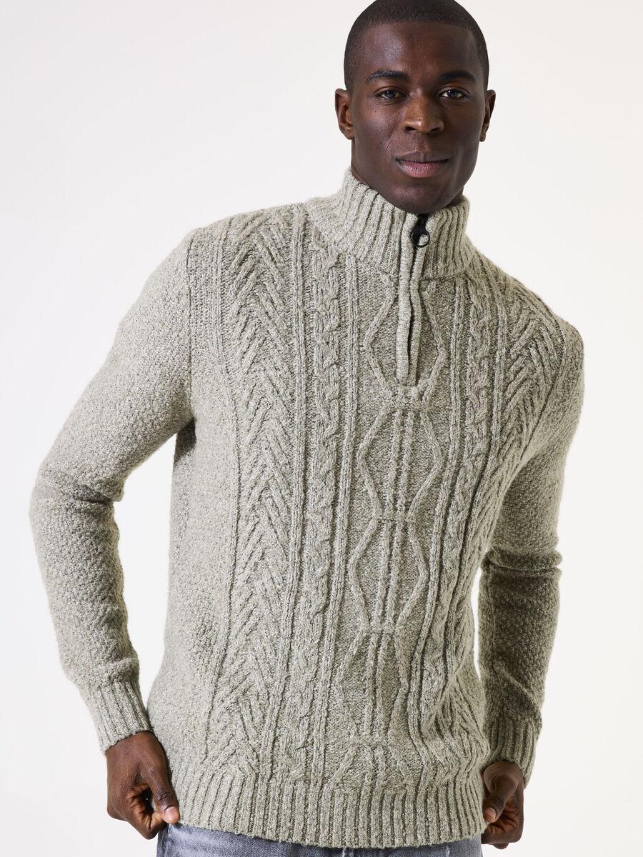 Pull van het merk Garcia in het Beige