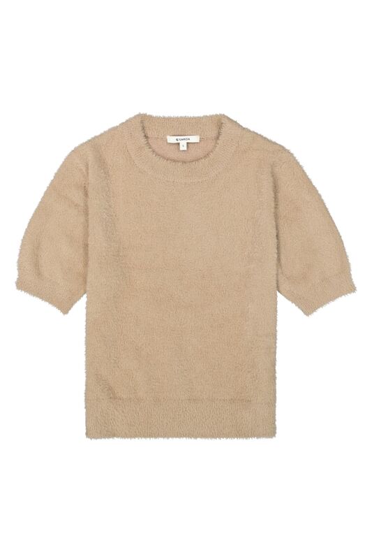Pull van het merk Garcia in het Beige