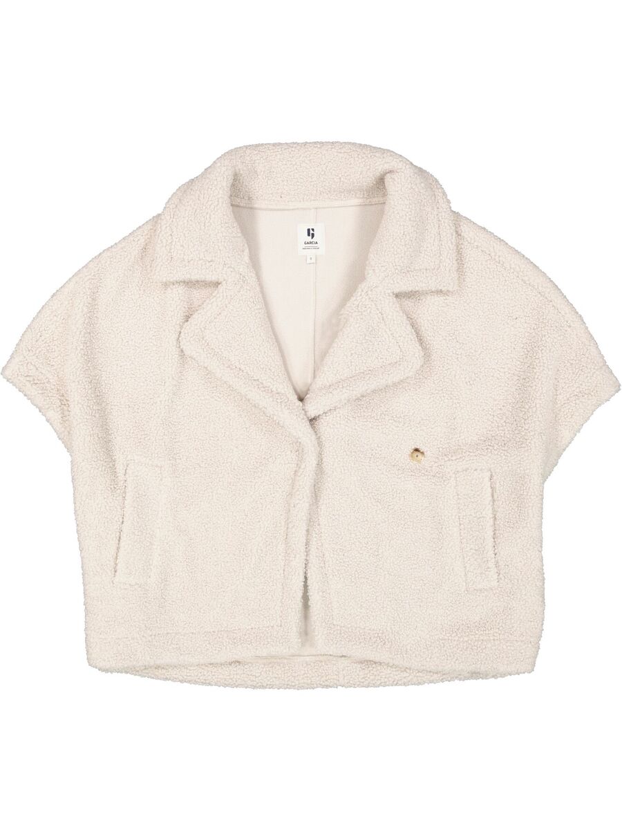 Gilet van het merk Garcia in het Ecru