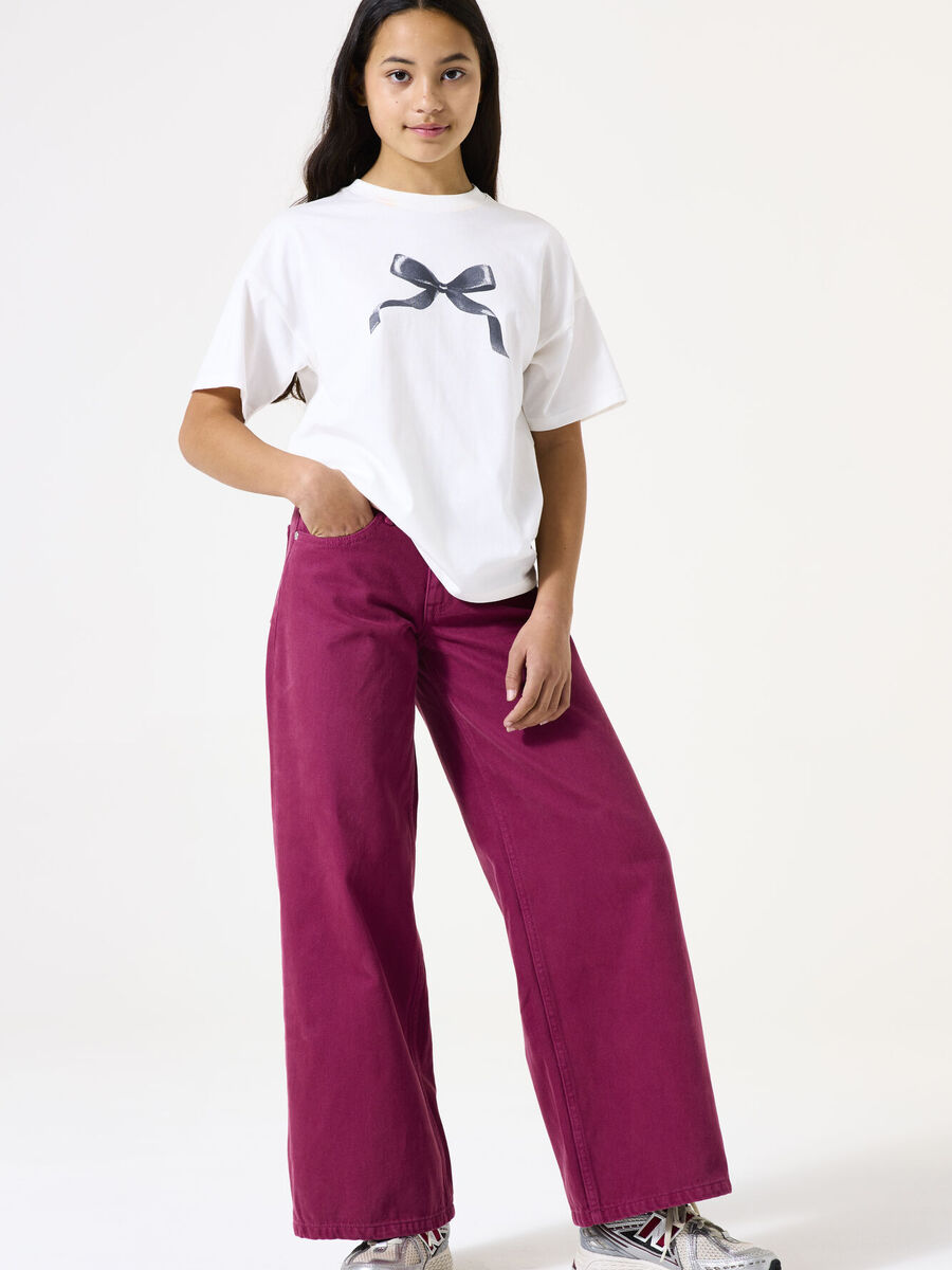 T-shirt van het merk Garcia in het Ecru