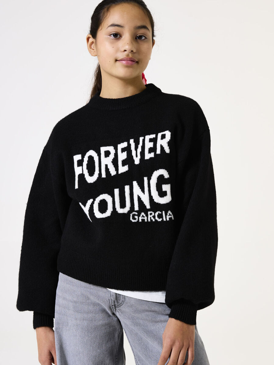 Pull van het merk Garcia in het Zwart