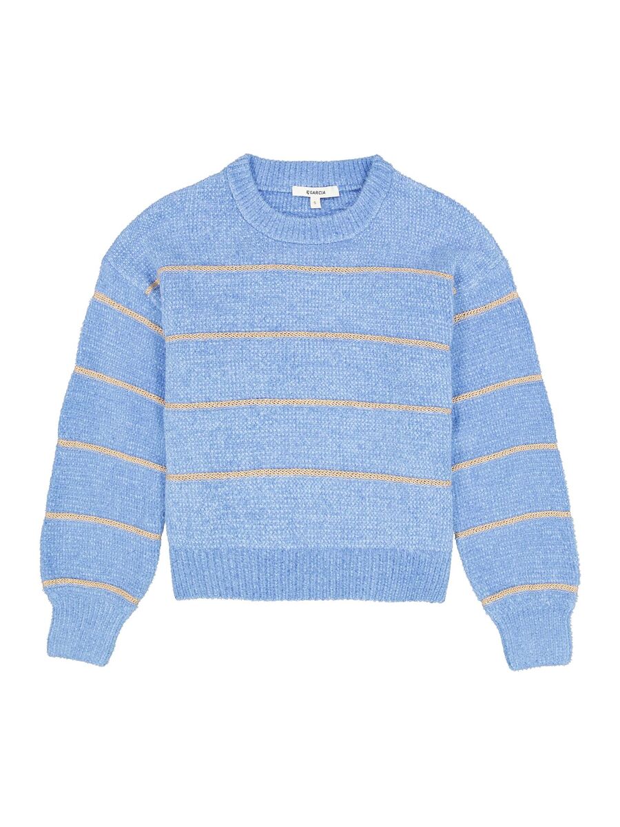 Pull van het merk Garcia in het Blauw Pull van het merk Garcia in het Blauw