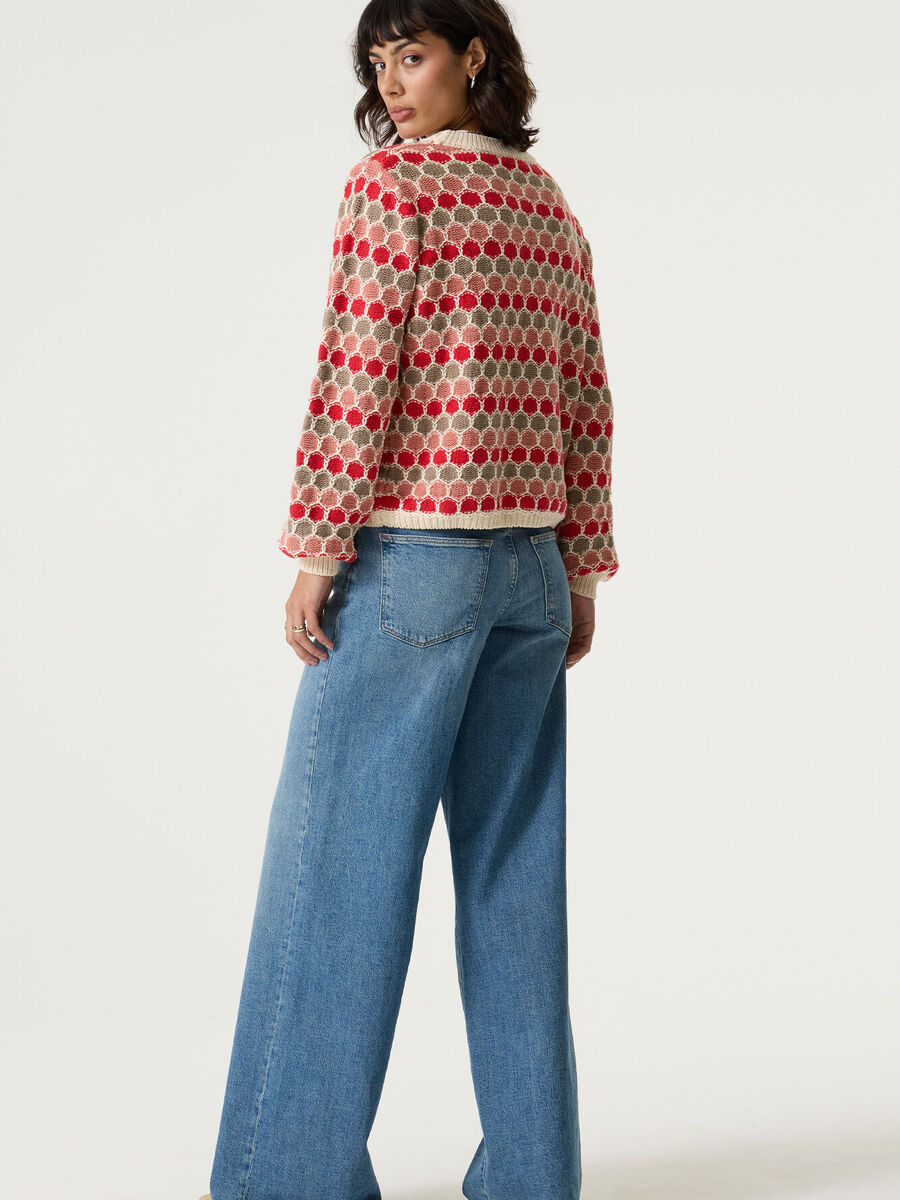 Pull van het merk Garcia in het Rood