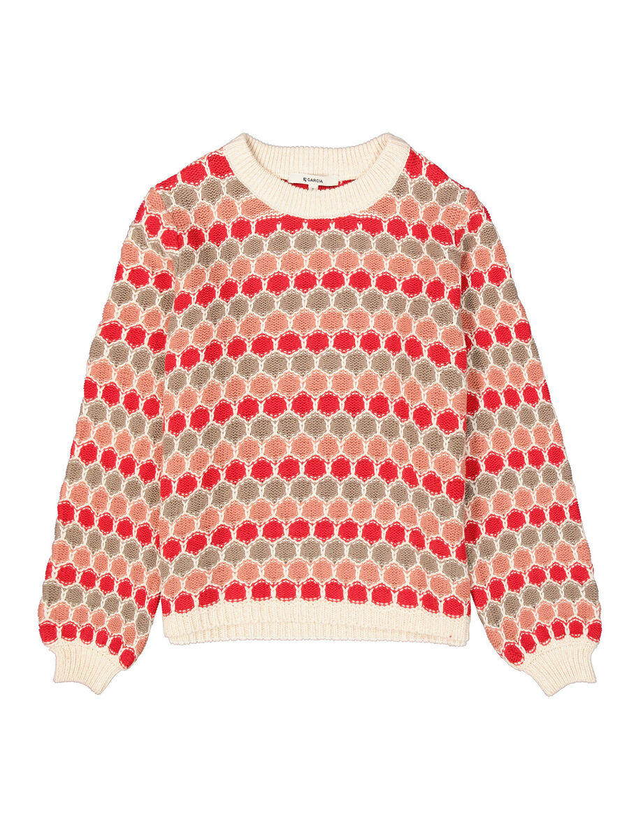 Pull van het merk Garcia in het Rood