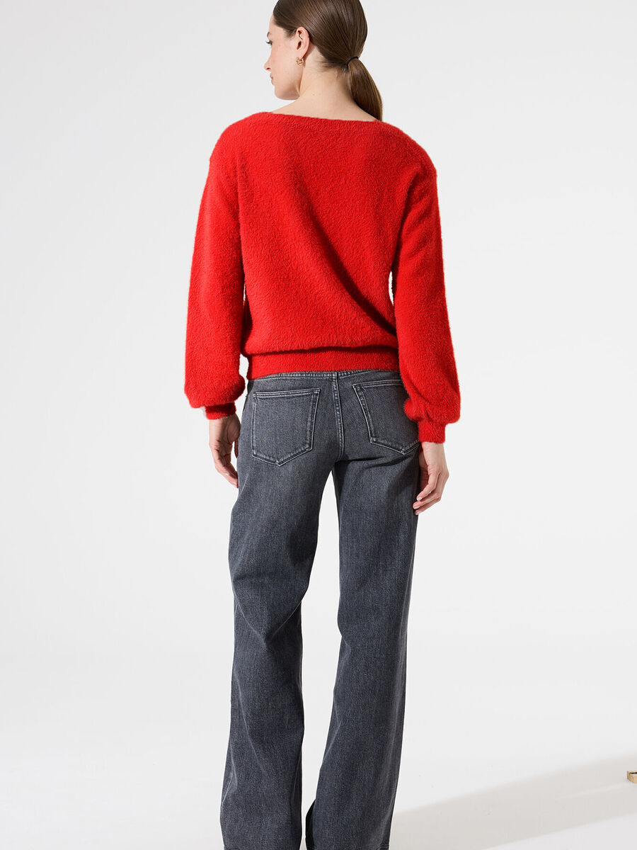 Pull van het merk Garcia in het Rood