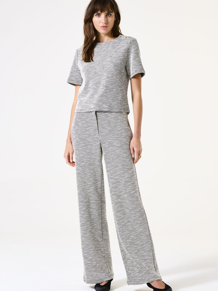 T-shirt van het merk Garcia in het Zwart