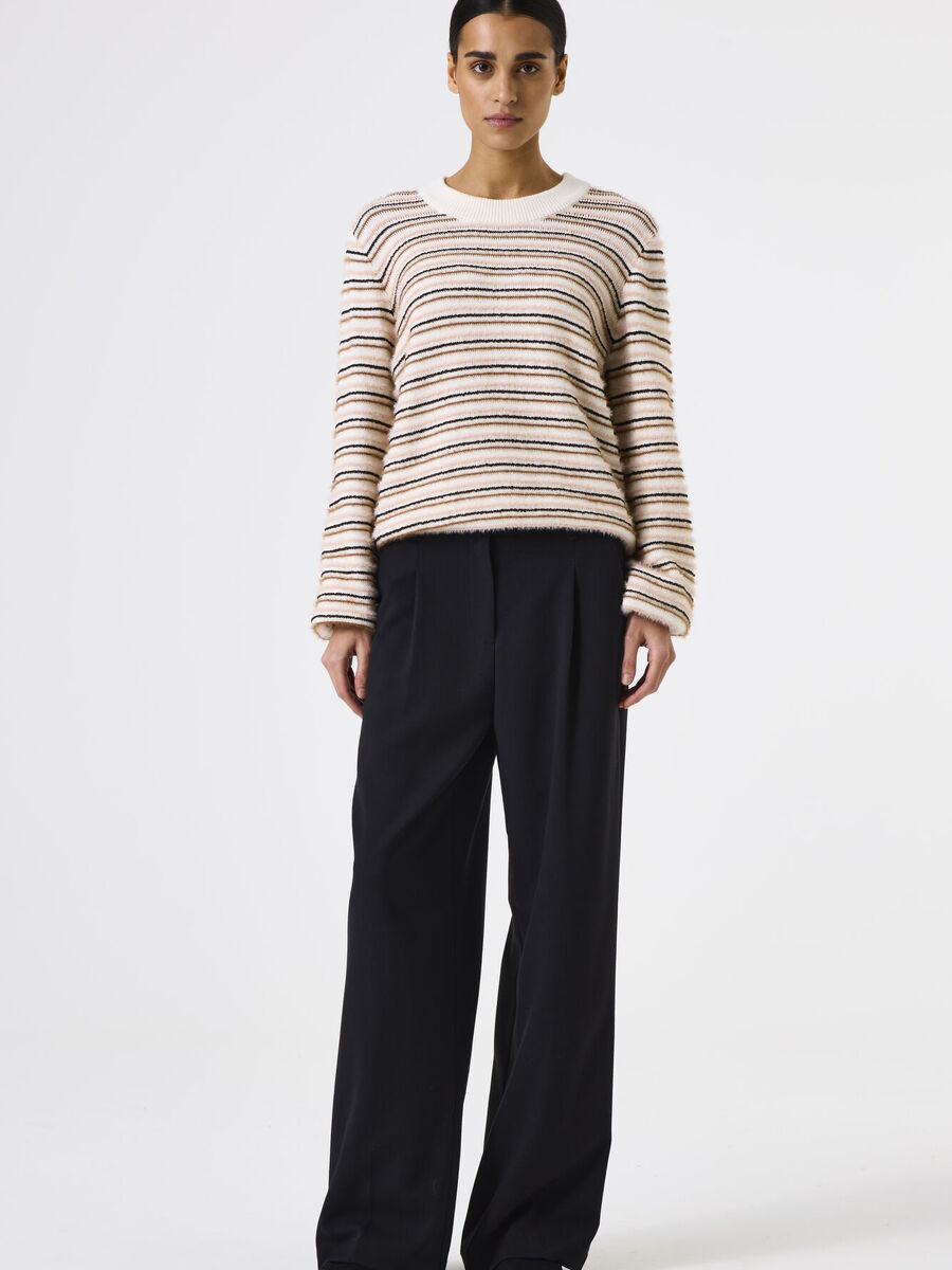 Pull van het merk Garcia in het Ecru