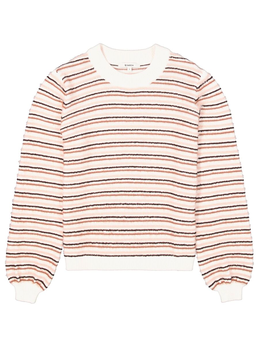 Pull van het merk Garcia in het Ecru