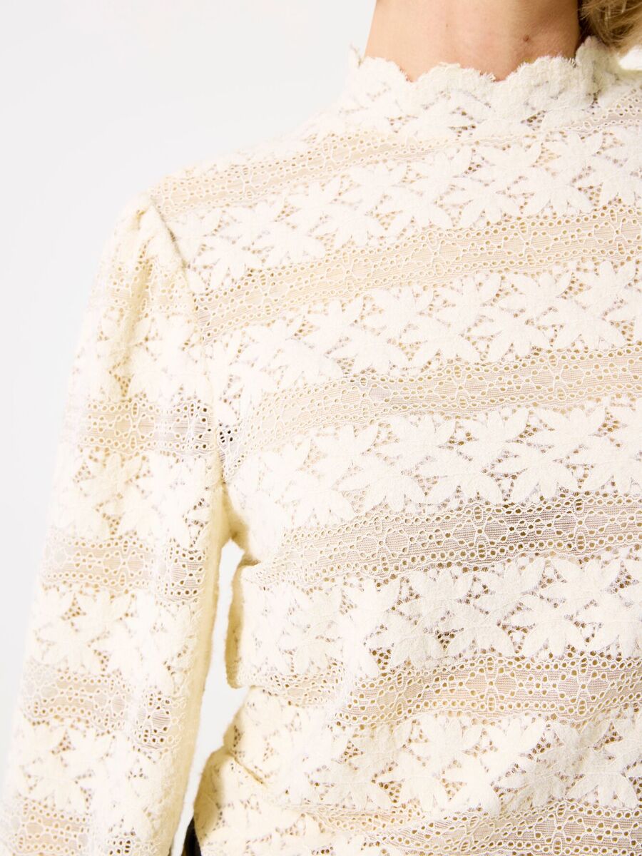 T-shirt van het merk Garcia in het Wit