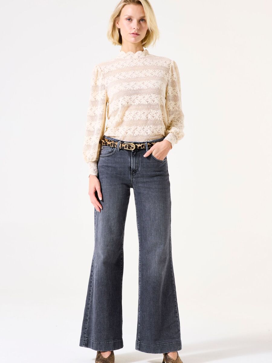 T-shirt van het merk Garcia in het Wit