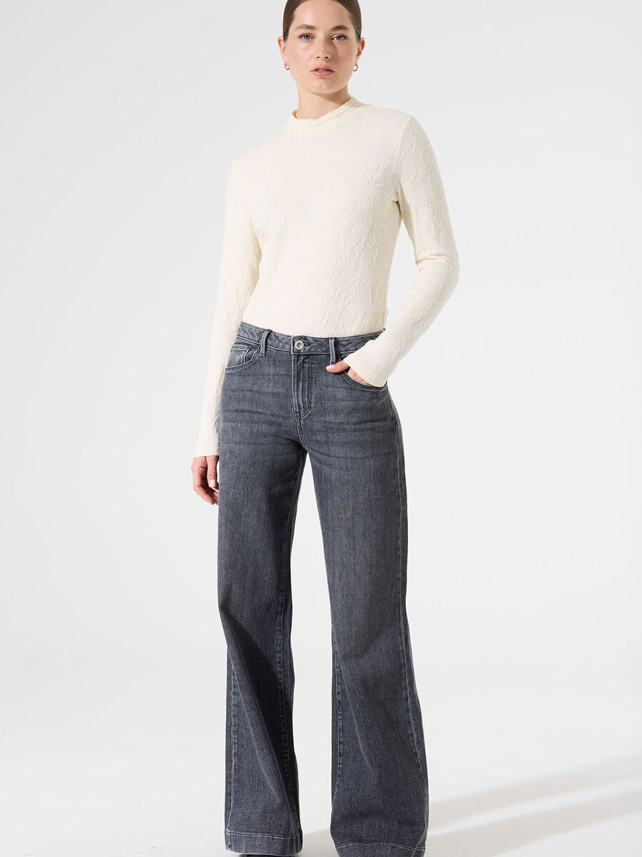 T-shirt van het merk Garcia in het Wit