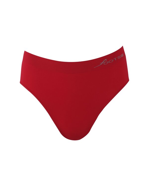 Slip van het merk Footsie in het Rood