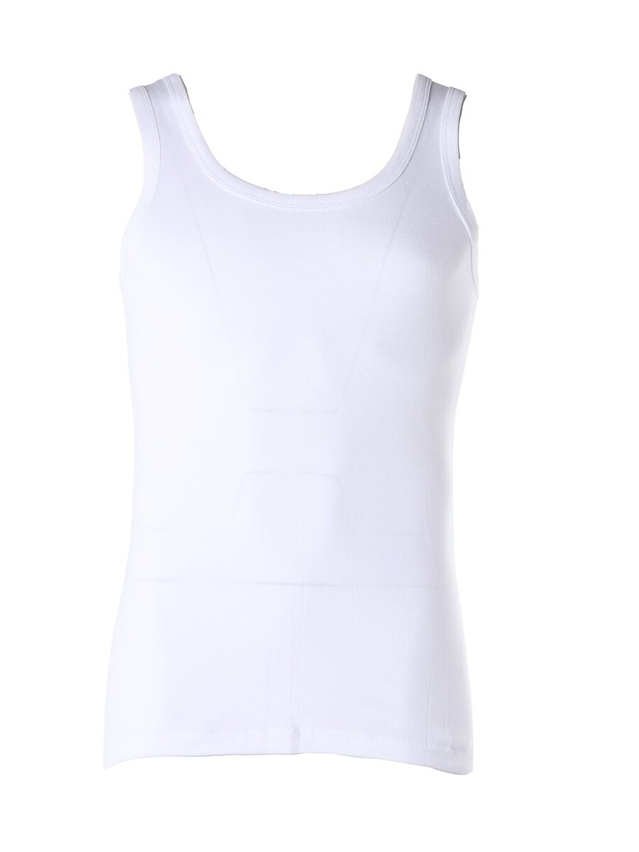 Singlet van het merk Hl-tricot in het Wit