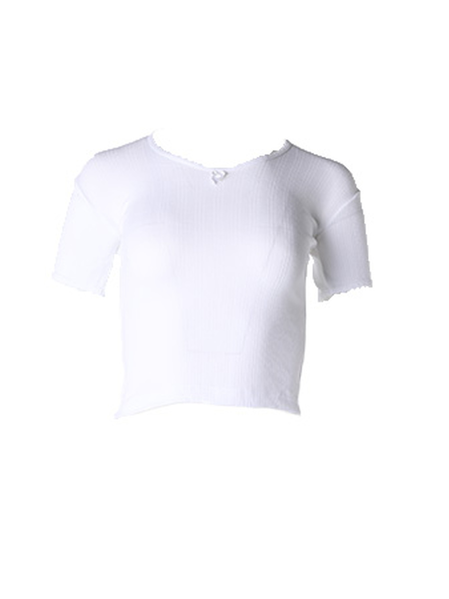 T-shirt van het merk Hl-tricot in het Wit