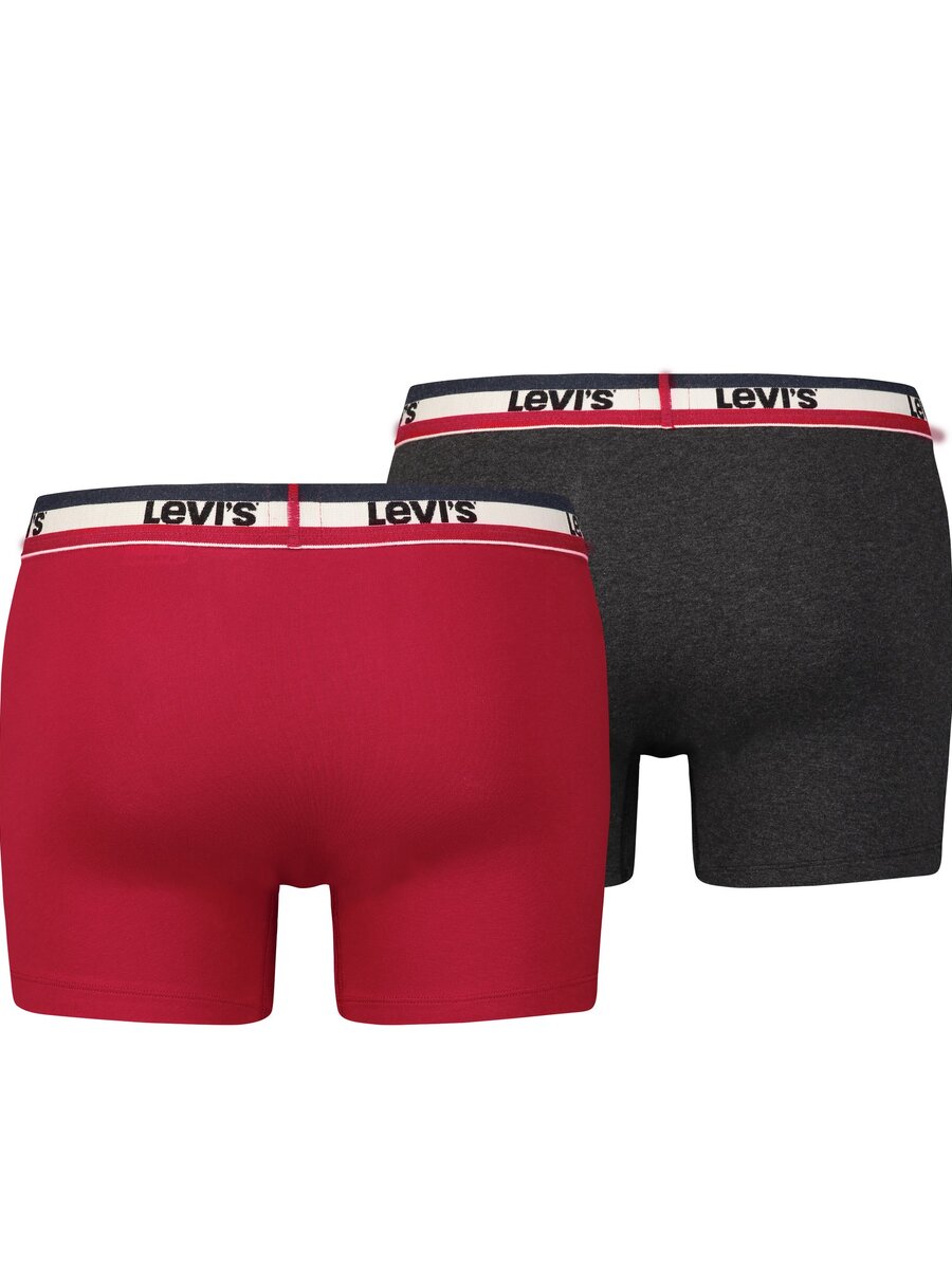 Boxer van het merk Levis in het Rood