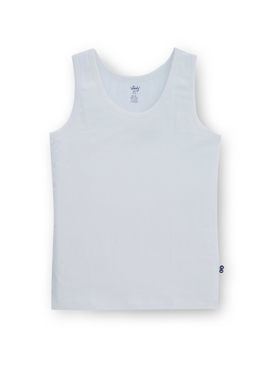 Singlet van het merk Woody in het Wit