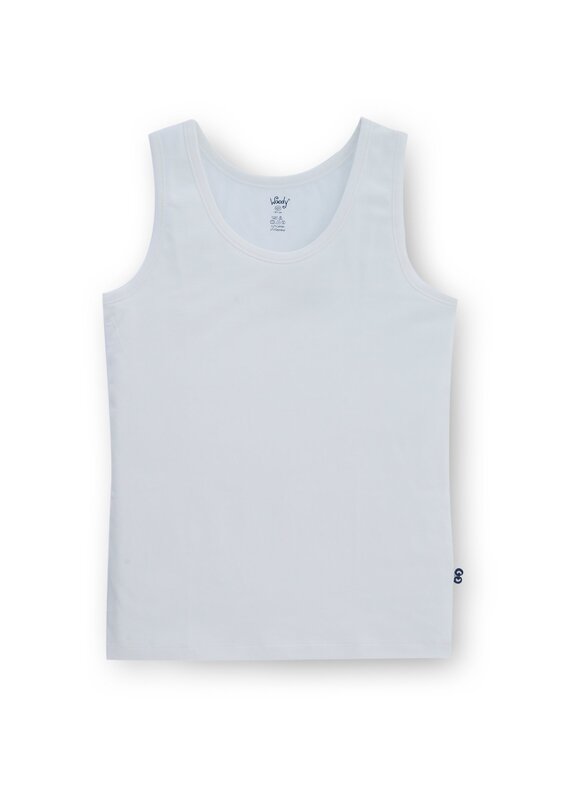 Singlet van het merk Woody in het Wit