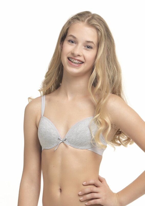 Bh van het merk Boobs & Bloomers in het Grijs