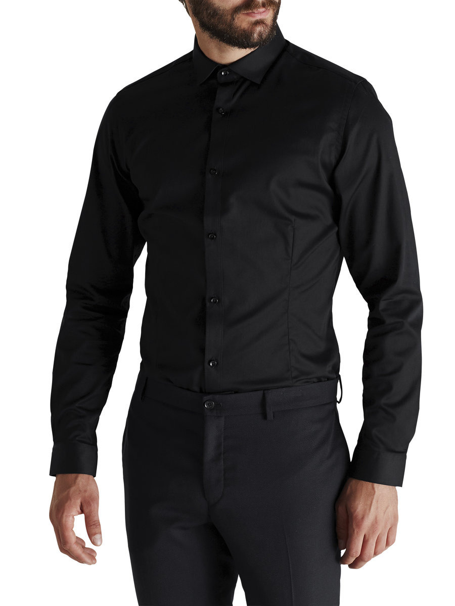 Hemd van het merk Jack & Jones Premium in het Zwart