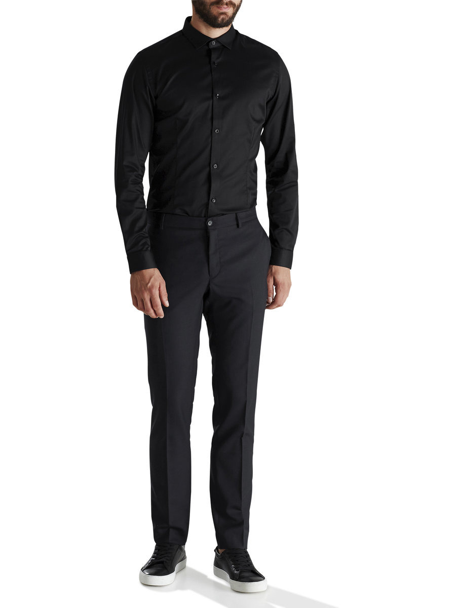 Hemd van het merk Jack & Jones Premium in het Zwart