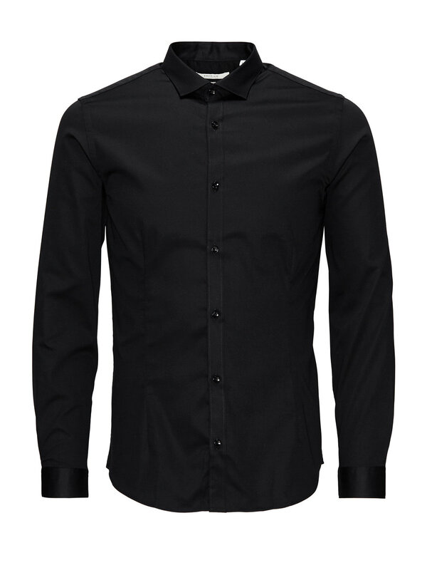 Hemd van het merk Jack & Jones Premium in het Zwart