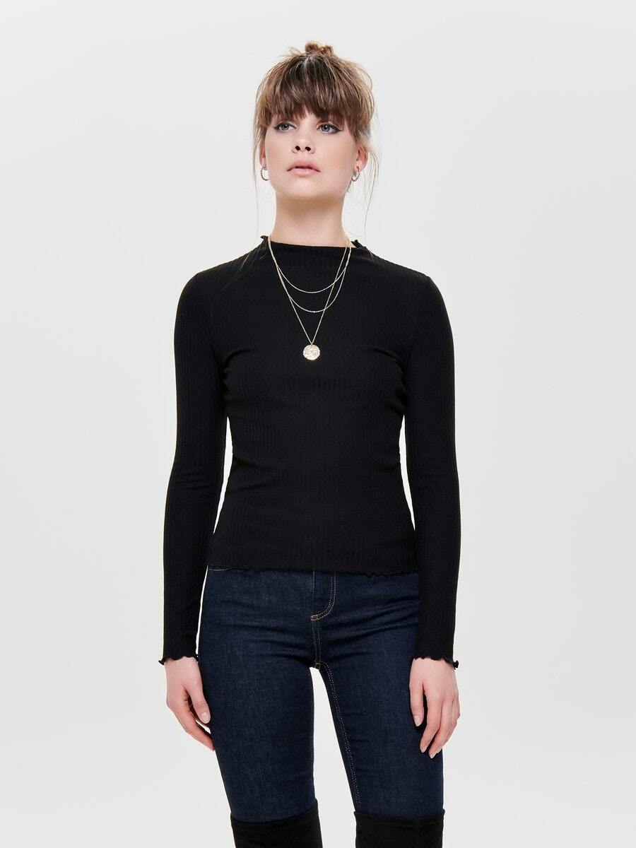 T-shirt van het merk Only in het Zwart